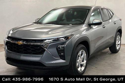 Sterling Gray Metallic 2026 Chevrolet Trax LS