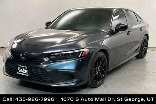Meteorite Gray Metallic 2024 Honda Civic Sport