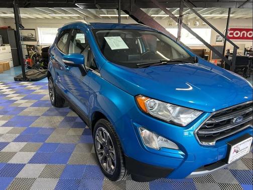 Blue Candy Metallic Tinted Clearcoat 2020 Ford EcoSport Titanium