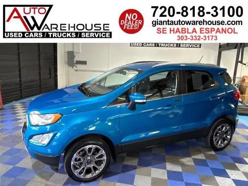 Blue Candy Metallic Tinted Clearcoat 2020 Ford EcoSport Titanium