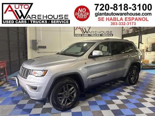 Billet Silver Metallic Clearcoat 2016 Jeep Grand Cherokee 75th Anniversary