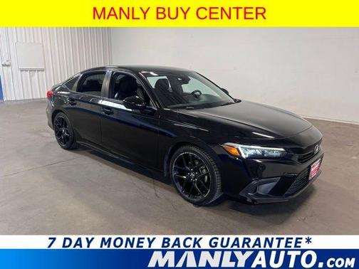 Black 2022 Honda Civic Sport