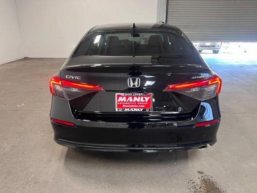 Black 2022 Honda Civic Sport