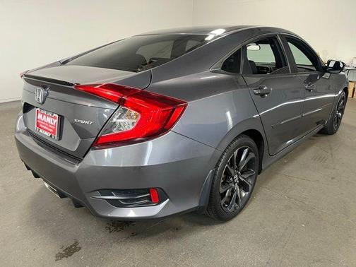 Gray 2019 Honda Civic Sport