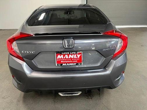 Gray 2019 Honda Civic Sport