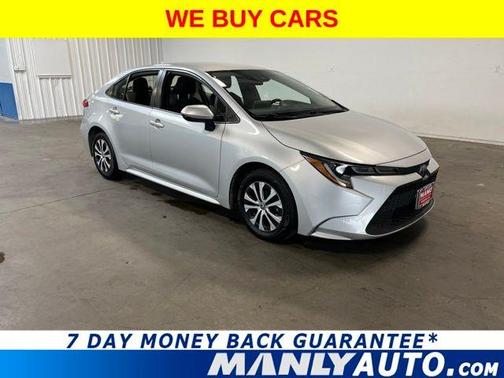 Silver 2022 Toyota Corolla Hybrid LE