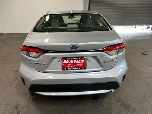Silver 2022 Toyota Corolla Hybrid LE