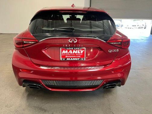 Magnetic Red 2018 INFINITI QX30 Sport