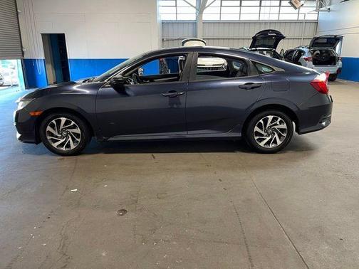 Gray 2016 Honda Civic EX