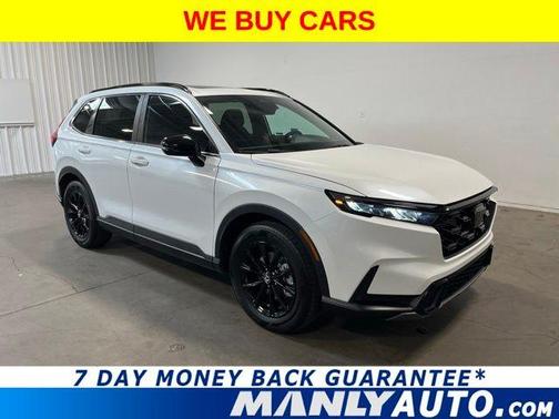 White 2024 Honda CR-V Hybrid Sport
