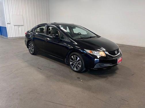 Black 2013 Honda Civic EX