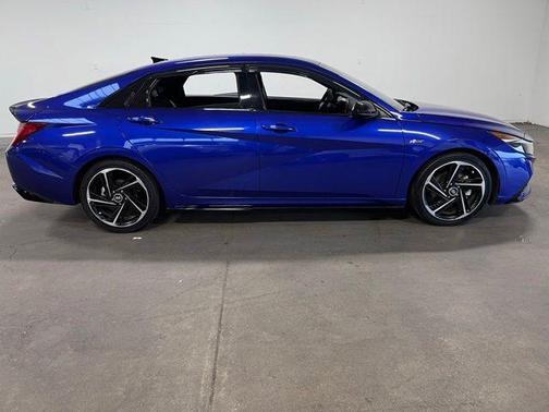 Intense Blue 2023 Hyundai ELANTRA N Line