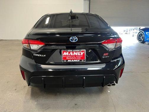 Black 2025 Toyota Corolla Hybrid SE