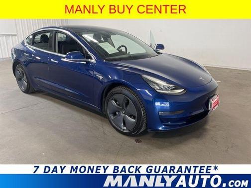 Deep Blue 2019 Tesla Model 3 Long Range