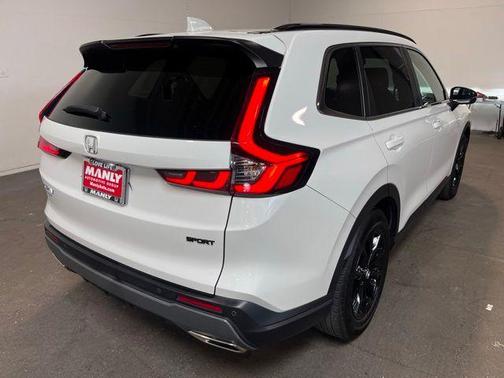 White 2025 Honda CR-V Hybrid Sport-L