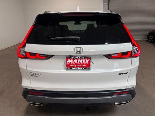 White 2025 Honda CR-V Hybrid Sport-L