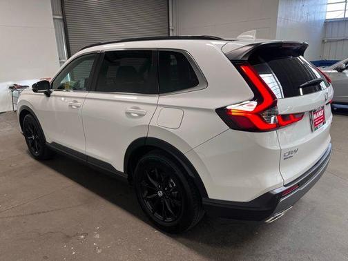 White 2025 Honda CR-V Hybrid Sport-L
