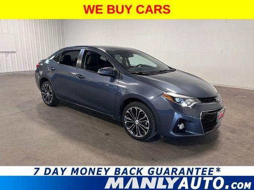 Gray 2016 Toyota Corolla S Plus