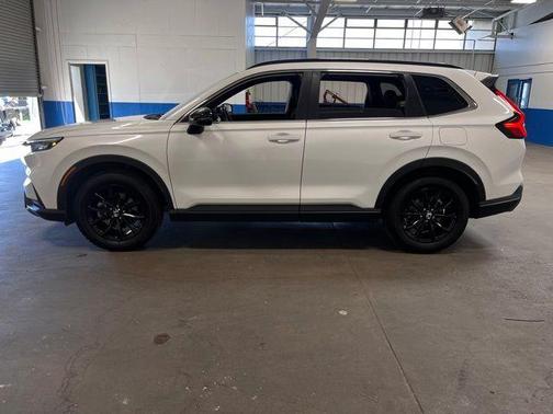 White 2024 Honda CR-V Hybrid Sport
