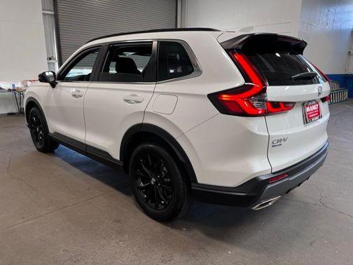 White 2024 Honda CR-V Hybrid Sport
