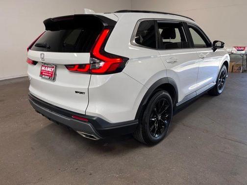 White 2024 Honda CR-V Hybrid Sport