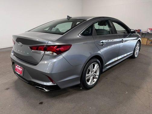 Machine Gray 2018 Hyundai SONATA SEL