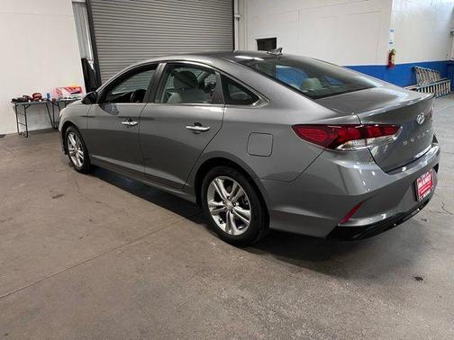 Machine Gray 2018 Hyundai SONATA SEL
