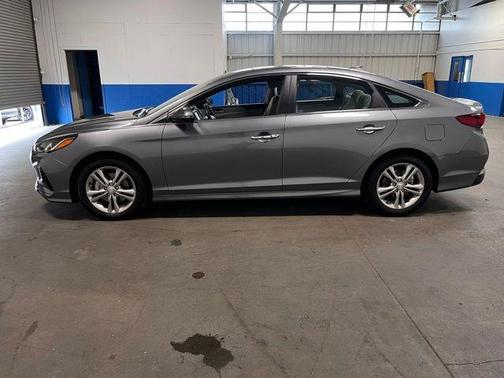 Machine Gray 2018 Hyundai SONATA SEL