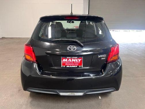 Black 2015 Toyota Yaris SE