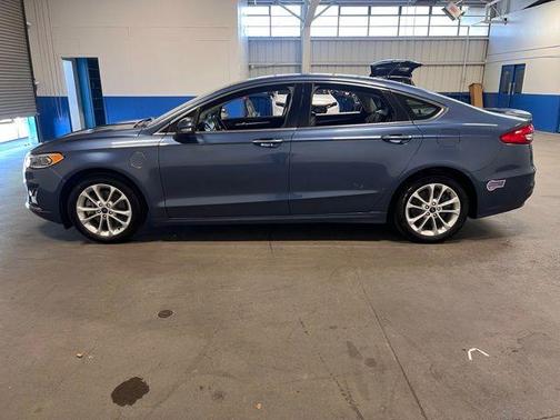 Blue Metallic 2019 Ford Fusion Energi Titanium