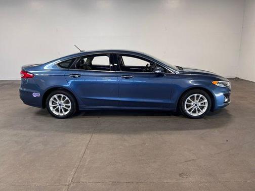 Blue Metallic 2019 Ford Fusion Energi Titanium