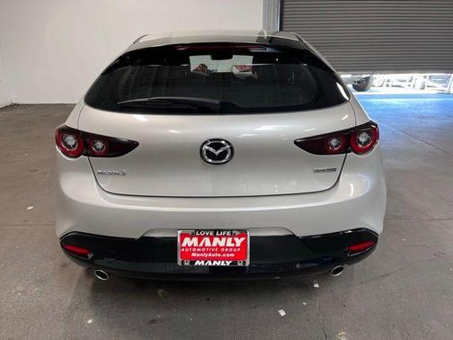 Platinum Quartz Metallic 2024 Mazda Mazda3 FWD w/Select Package