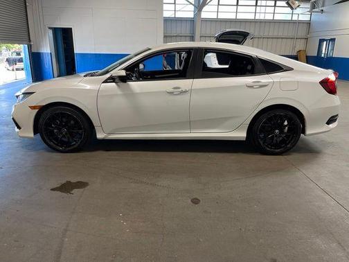 White 2020 Honda Civic Sport
