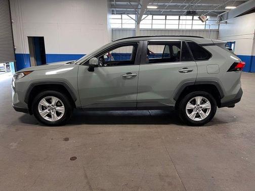 Gray 2021 Toyota RAV4 XLE