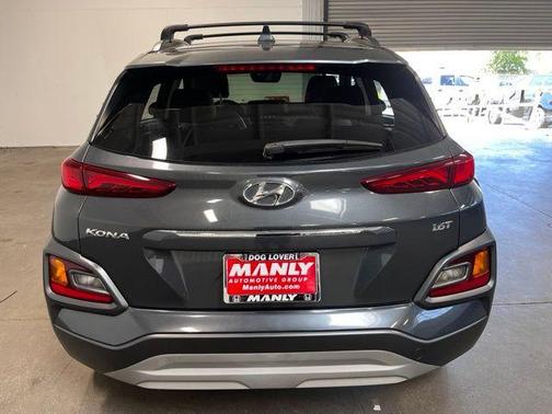 Gray 2019 Hyundai KONA Limited