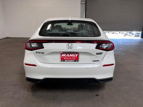 White 2026 Honda Civic Hybrid Sport Touring