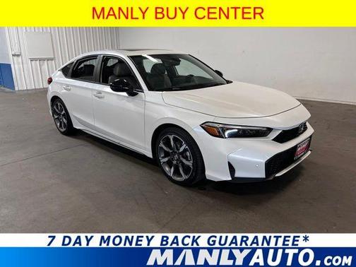 White 2026 Honda Civic Hybrid Sport Touring