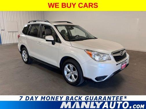 Satin White Pearl 2015 Subaru Forester 2.5i Premium