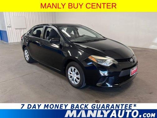 Black 2015 Toyota Corolla L