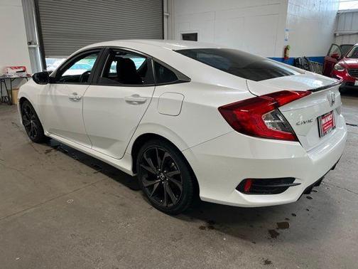 White 2020 Honda Civic Sport