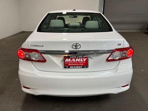 White 2011 Toyota Corolla LE