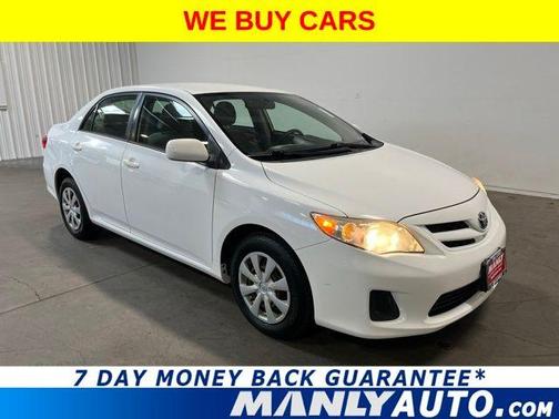 White 2011 Toyota Corolla LE