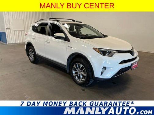 White 2017 Toyota RAV4 Hybrid XLE