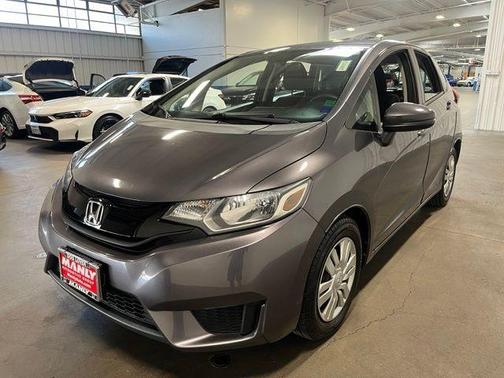 Gray 2015 Honda Fit LX