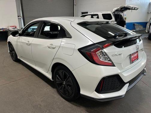 White 2019 Honda Civic EX