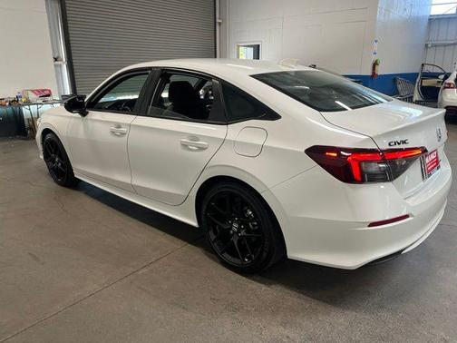 White 2026 Honda Civic Hybrid