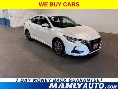 Aspen White 2023 Nissan Sentra SV