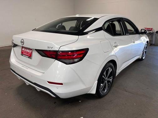 Aspen White 2023 Nissan Sentra SV