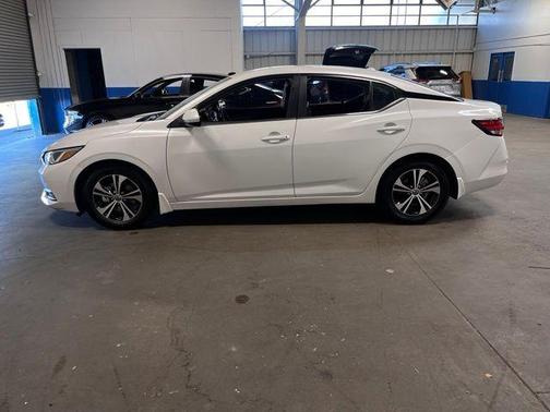 Aspen White 2023 Nissan Sentra SV