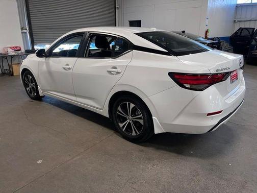 Aspen White 2023 Nissan Sentra SV